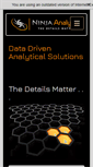 Mobile Screenshot of ninja-analytics.com